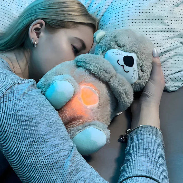 Breathing Otter Plush Toy