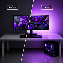 Cooksyy RGB Monitor Sync Backlight(Upto 50 Inches)