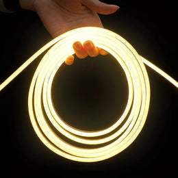AC 220V - Neon Flex LED Strip Lights - Warm White | 8mm x 16mm