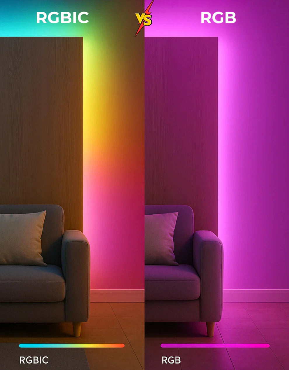 Cooksyy GlowSync™ Smart Strip Light