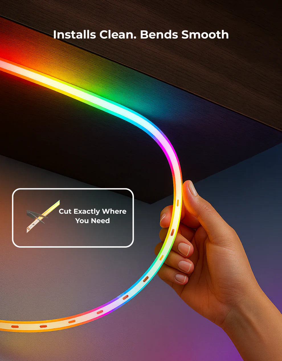 Cooksyy GlowSync™ Smart Strip Light