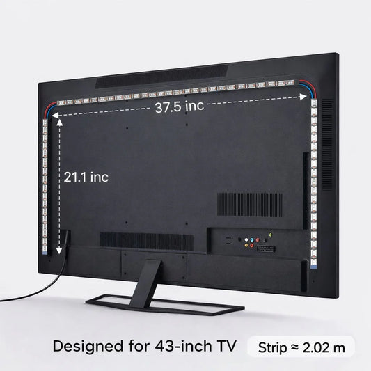 Cooksyy VibeSync RGB TV Backlight