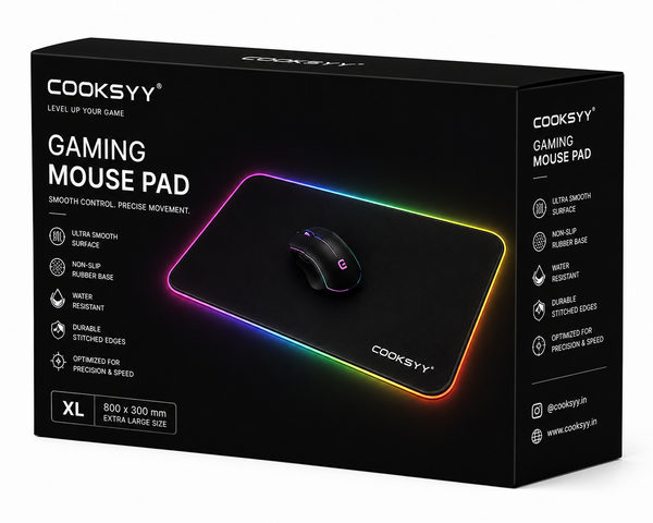 Cooksyy RGB Pro Gaming Desk Pad