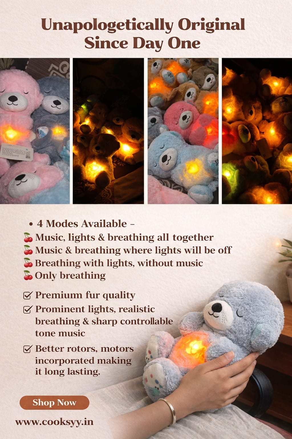 Breathing Teddy Bear