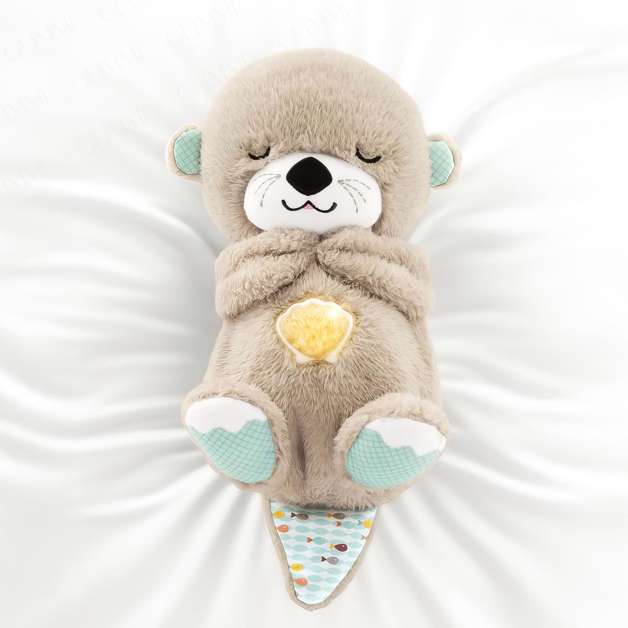Breathing Otter Plush Toy
