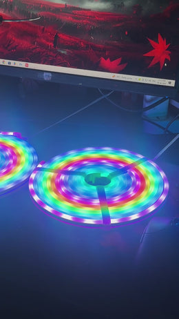 NeonGlow RGBIC Smart Neon Rope Light – 5M (Music Sync Edition)