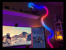 NeonGlow RGBIC Smart Neon Rope Light – 5M (Music Sync Edition)