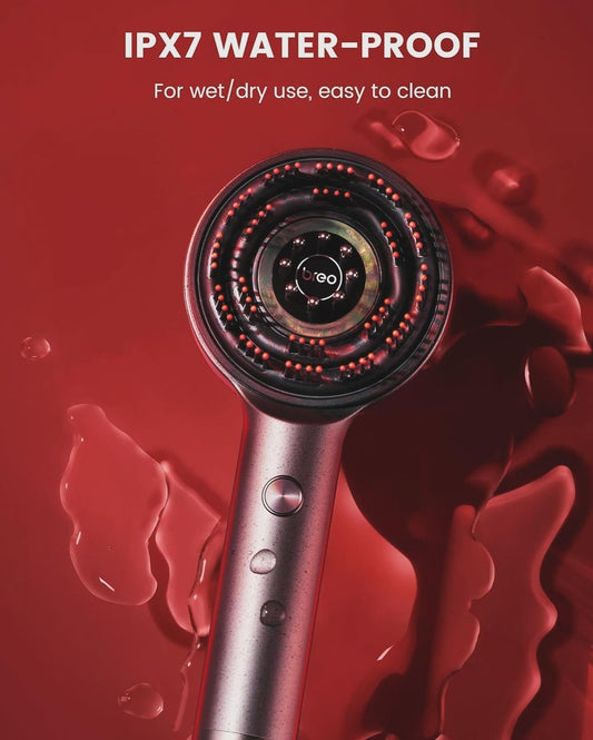 Cooksyy LuxeGlow 3-in-1 Scalp Therapy Massager | 9 Months Warranty | Upgraded